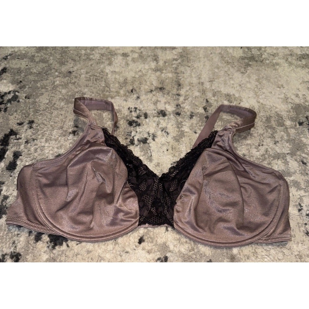 Curvation RN 16345 Plum Underwired T Shirt Underwire Bra Size 44DD